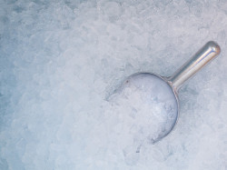 Glace pilée à Riscle
